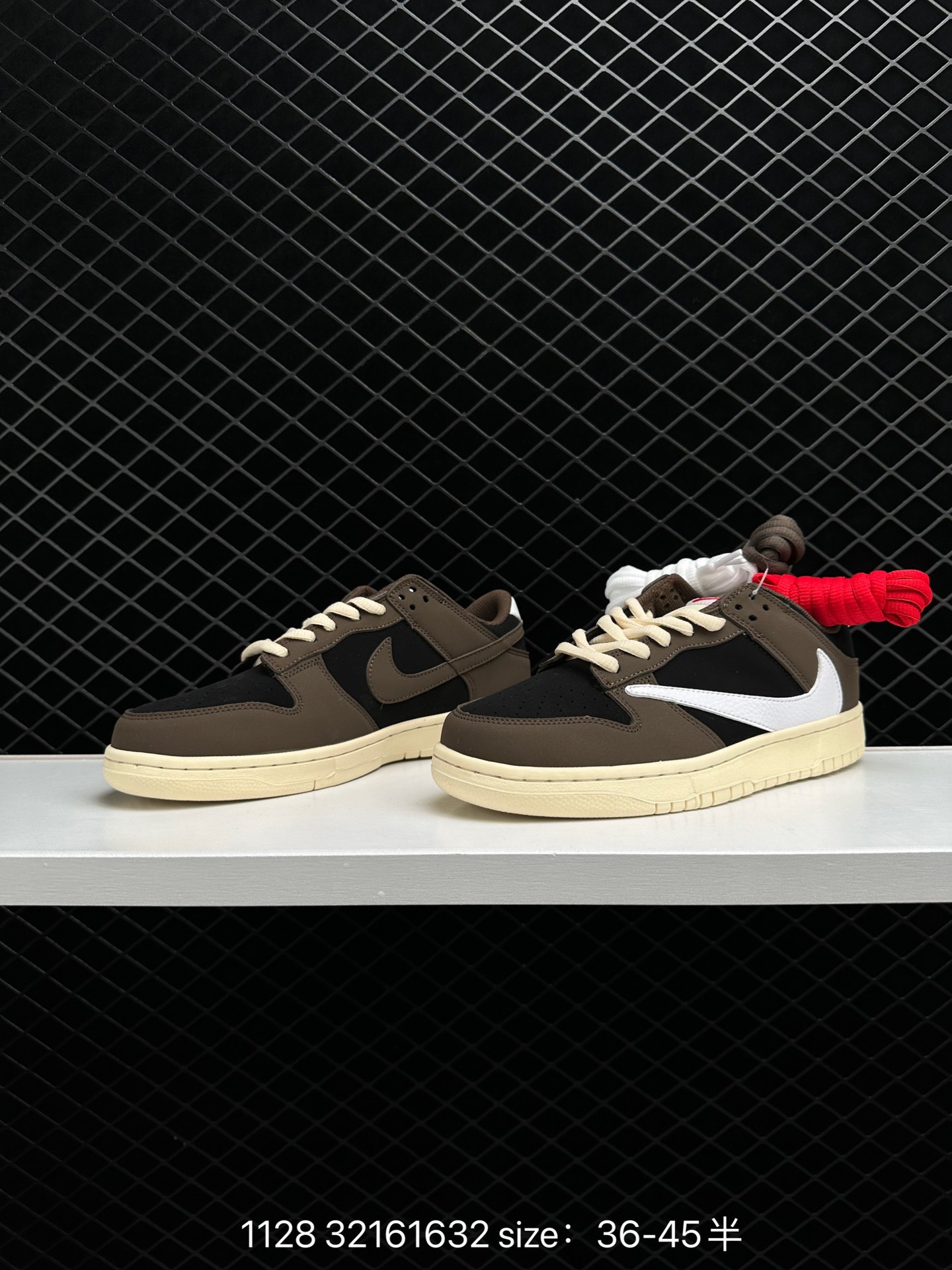 Travis Scott x Fragment x Air Jordan 1 Low“Military Blue”